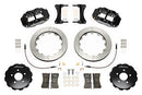 Wilwood 03-08 Audi A4 Forged Narrow Superlite 6R Front Big Brake Kit 12.88in Rotor Dia (Black)-2