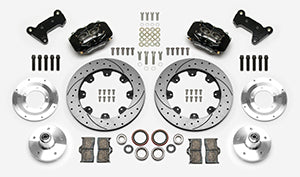 WILWOOD FDLI Front Kit,12.19", Drilled 74-80 Pinto/Mustang II (5x5.00" Hub)