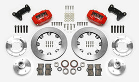 WILWOOD FDLI Front Kit,12.19", Red 74-80 Pinto/Mustang II (5x5.00" Hub) - 0