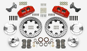 WILWOOD DP6A Front Hub Kit,12.19",Drilled,Red WWE ProSpindle (5x5.00" Hub) - 0
