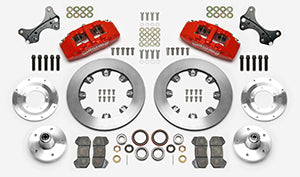 WILWOOD DP6A Front Hub Kit,12.19",Red WWE ProSpindle (5x5.00" Hub)