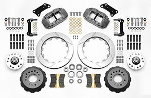 WILWOOD FNSL6R Front Hub Kit,12.88" Dynamic Rotor-Ano 67-69 Camaro, 64-72 Nova,