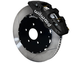 Wilwood AERO6 Front Big Brake Race Kit 14.00 Black 96-13 Chevrolet Corvette Z06 (C5/C6) w/o Lines