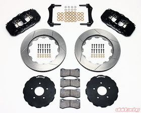 Wilwood AERO6 Front Big Brake Race Kit 14.00 Black 96-13 Chevrolet Corvette Z06 (C5/C6) w/o Lines - 0