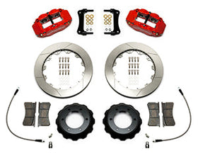 Wilwood Narrow Superlite Red 6R Front Kit 12.88in Slotted Rotor w/ Lines 05-15 Toyota Tacoma - 0