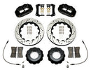 Wilwood Narrow Superlite Black 6R Front Kit 14in Drilled Rotor w/ Lines 05-15 Toyota Tacoma-2