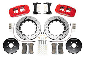 Wilwood 08-12 Audi A4 Front Kit A5 S5 AERO6 - 0