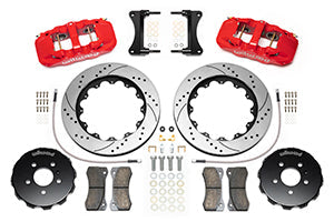 Wilwood 08-12 Audi A4 Front Kit A5 S5 AERO6 - 0