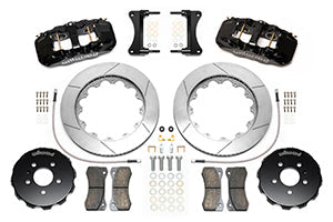 Wilwood 08-12 Audi A4 Front Kit A5 S5 AERO6 - 0