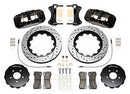 Wilwood AERO6 Front Kit 15.00in BBK - 08-12 Audi A4/A5/S5 - Drilled & Slotted Rotor-2