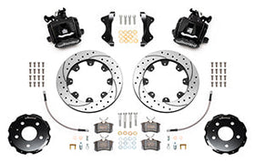 Wilwood 03-08 Audi A4 Caliper-Combination Parking Brake Rear 12.19 Rotor - Black - 0