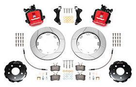 Wilwood 03-08 Audi A4 Caliper-Combination Parking Brake Rear 12.19 Rotor - Red - 0