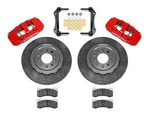 Wilwood 10+ Camaro w/C6 Hub Rear Kit AERO4