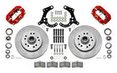 Wilwood Forged Dynalite-M Front Kit 11.5in Red 1 PC Rotor&Hub 58-64 Impala 63-64 Corvette-2
