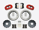 Wilwood Narrow Superlite 6R Front Big Brake Kit 12.88in Drilled Red 05-11 Ford Crown Victoria-2