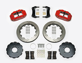 Wilwood 03-11 Ford Crown Victoria Narrow Superlite 6R Big Brake Front Brake Kit 12.88in Slotted Red - 0