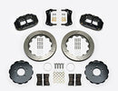 Wilwood Narrow Superlite 6R Front Big Brake Kit 12.88in Slotted Black 05-11 Ford Crown Victoria-2