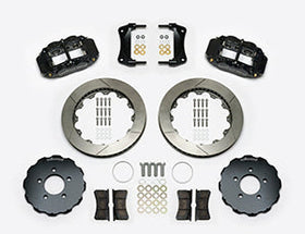 Wilwood Narrow Superlite 6R Front Big Brake Kit 12.88in Slotted Black 05-11 Ford Crown Victoria - 0