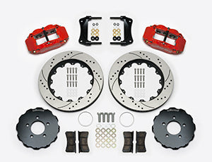 Wilwood Forged Narrow Superlite 6R Front Big Brake Kit 14.00in Red 03-11 Crown Victoria