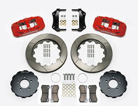 Wilwood AERO6 Front Big Brake Kit 14.00in Red 03-11 Crown Victoria - 0