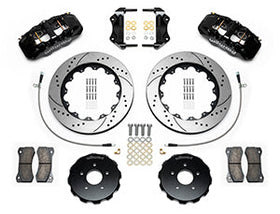 Wilwood AERO6 Front Hat Kit 14.00 Drilled 03-09 Nissan 350Z w/Lines - 0