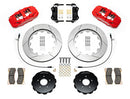 Wilwood AERO6 Front Hat Kit 14.00 Red 03-09 Nissan 350Z w/Lines-2