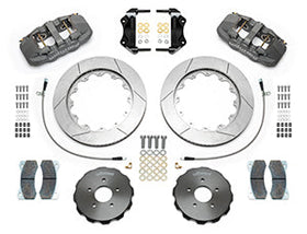 Wilwood AERO6 Front Hat Race Kit 14.00 Anodized 03-09 Nissan 350Z w/Lines - 0