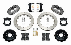Wilwood Narrow Superlite 4R Rear Kit 12.88in Slotted Rotor Anodized 88-96 Chevy Corvette C4