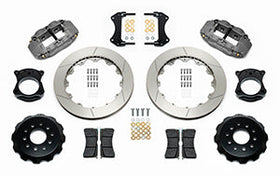 Wilwood Narrow Superlite 4R Rear Kit 12.88in Slotted Rotor Anodized 88-96 Chevy Corvette C4 - 0