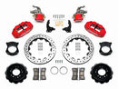 Wilwood Narrow Superlite 4R-MC4 Red Rear Kit 12.88in Drilled Rotor 88-96 Chevy Corvette C4-2