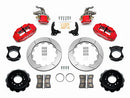 Wilwood Narrow Superlite 4R-MC4 Red Rear Kit 12.88in Slotted Rotor 88-96 Chevy Corvette C4-2