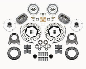 Wilwood Forged Dynalite-M Front Kit 10.75in Drilled 1950-1955 MG-TD/TF - 0