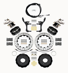 Wilwood Dynapro Radial4 / MC4 Rear Kit 12.88 Drilled 2006-15 Miata w/Lines & Cables - 0