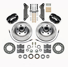 Wilwood Forged Dynalite-M Front Kit 11.88in 1 PC Rotor&Hub Cadillac 1957-60 - 0