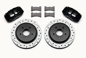 WILWOOD DPC56 Rear Caliper & Rotor Kit,Black Corvette All C5 / Base C6 1997-2013 - 0