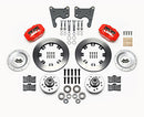 Wilwood Forged Dynalite Front Kit 12.19in Red 65-72 CDP C Body -Drum-2
