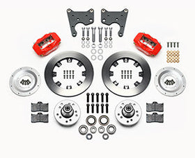 Wilwood Forged Dynalite Front Kit 12.19in Red 65-72 CDP C Body -Drum - 0