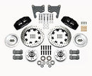 Wilwood Dynapro 6 Front Hub Kit 12.19in Drilled 65-72 CDP C Body -Drum-2