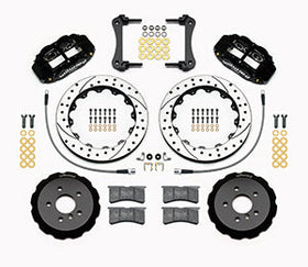 Wilwood Narrow Superlite 6R Front Hat Kit 12.88in Drilled 2014-2015 Mini Cooper w/Lines - 0