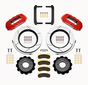 Wilwood TX6R Front Kit 15.50in Red 2004-08 Ford F150 - 4WD