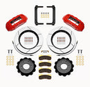 Wilwood TX6R Front Kit 15.50in Red 2004-08 Ford F150 - 4WD-2