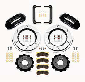 Wilwood TX6R Front Kit 15.50in Black 2004-08 Ford F150 - 4WD - 0