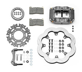Wilwood Billet Narrow Dynalite Radial Mount Rear Inboard Sprint Kit 11.75in SuperAlloy Vented Rotor - 0