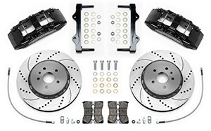 Wilwood SX6R Front Brake Kit 15in Lug Drive Drilled Rotor w/ Lines 16-19 Chevrolet Camaro