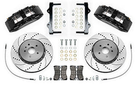 Wilwood SX6R Front Brake Kit 15in Lug Drive Drilled Rotor w/ Lines 16-19 Chevrolet Camaro - 0