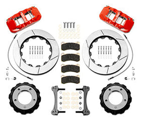 Wilwood AERO6 Front Truck Kit 14.25in Red 2008-2015 Toyota Land Cruiser (J200) w/ Lines - 0
