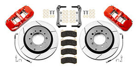 Wilwood AERO4 Rear Truck Kit 14.50in Red 2008-2015 Toyota Land Cruiser (J200) w/ Lines - 0