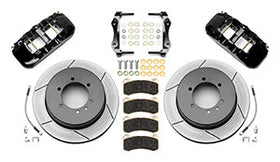 Wilwood AERO4 RearTruck Kit 14.25in Black 1997-2018 Nissan Y61 Patrol w/lines - 0