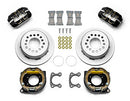 Wilwood Small Ford 11 in. Forged Dynapro Low-Profile Dust Seal Rear Parking Brake Kit-2