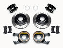 Wilwood D154 Rear 12.19in P-Brake Kit 2.75in-2.81in Offset - Black-2